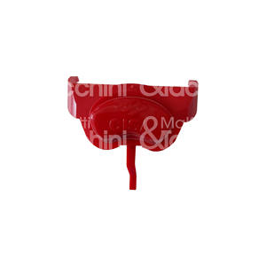 BOUTON DE SERRURE ÉLECTRIQUE 1A611 - 1A731 En nylon. Couleur rouge. - Product Image 1