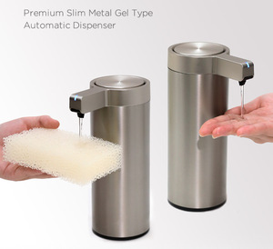 Dispenser Automatico di <span class=keywords><strong>Sapone</strong></span> Liquido Originale di Fabbrica, Lussuoso, in Acciaio Inox 304, Senza Contatto, Elettrico, con Sensore Intelligente, OEM per Bagno Domestico - Product Image 2