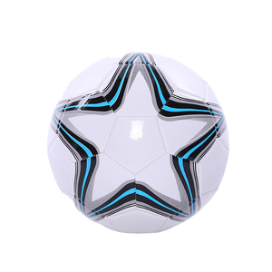 Venta caliente de logotipo personalizado de impresión de PVC máquina de coser No. 5 fútbol 32 paneles balón de fútbol duradero personalizable varios colores - Product Image 1