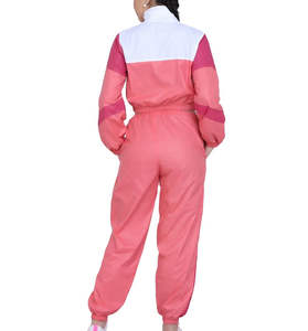 Tracksuit Stylish Set Sportswear Windbreaker Jacket Custom Manufacturer Women Stand Casual - Product Image 2