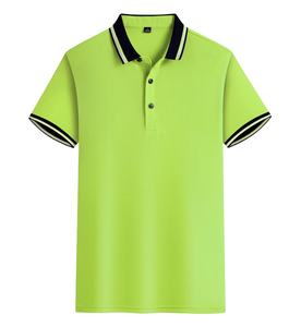 Uniforme de trabajo de alta calidad Polo de negocios logotipo bordado personalizado polo 100% algodón camisa hombres Polo de golf con logotipo personalizado - Product Image 6