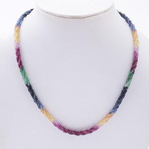 Collar de cuentas naturales para mujer, joyería elegante hecha a mano, accesorios de piedras preciosas para eventos de moda y regalos al por mayor - Product Image 1