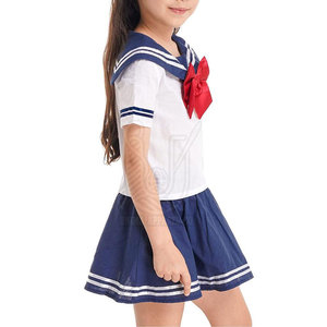 Uniforme scolaire pour filles d'école primaire en polyester/coton durable, logo personnalisé, haute qualité, vente chaude, best-seller - Product Image 5