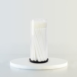 Micro Brush Long <b>Cotton</b> Swab (Case Type) Professional Thin Style Plastic Stick with Precision & Durability Reflective Material - Product Image 1