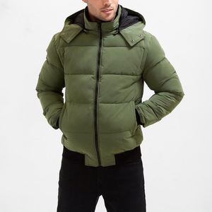 Chaqueta Acolchada para Hombre, Ligera, Reversible, Impermeable, Transpirable, de Secado Rápido, Ecológica, Cálida, Cortavientos, con Diseño Personalizado y Cuello Alto - Product Image 1