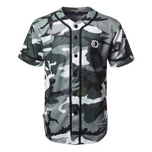 OEM Ropa Deportiva Jersey de Béisbol con Mangas Cortas Transpirable Nuevo Diseño Jersey PARA LA Venta en Línea - Product Image 1
