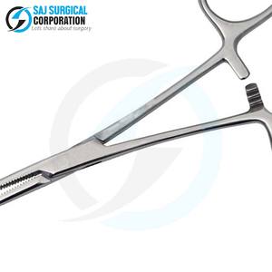 Pinza hemostática quirúrgica reutilizable de acero inoxidable Spencer Wells para uso en clínica hospitalaria y laboratorio médico - Product Image 6