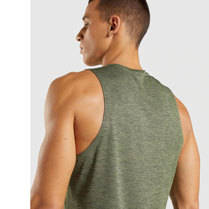 เสื้อกล้ามวิ่งสำหรับผู้ชายเสื้อยืดรัดกล้ามเนื้อสำหรับเล่นยิมฟิตเนสเล่นกีฬาแบบคลาสสิกออกแบบได้ตามที่ต้องการ - Product Image 5