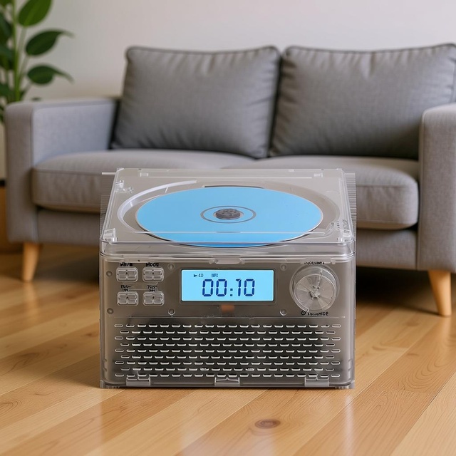 Portable CD Players with CD/ BT/FM /USB Playback Features