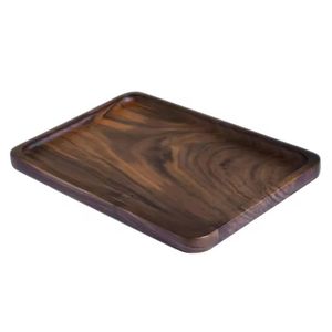 Plateau de service en bois fait à la main avec poignée en corde Rectangle antidérapant Barware pour mariage personnalisé vente chaude usage domestique - Product Image 6