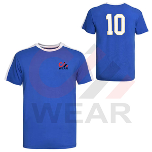 Camiseta 2023 de poliéster y 89% de LICRA para hombre, ropa deportiva con logotipo personalizado, camiseta lisa, novedad de 11% - Product Image 2