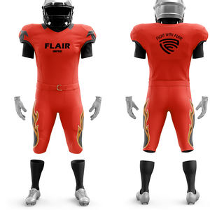 Ensemble de vêtements de sport pour hommes personnalisables de haute qualité maillot de rugby américain Vintage inhabituel respirant vêtements de football de rugby en gros - Product Image 3