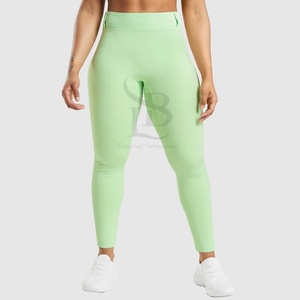 Spandex Material Made Skinny Fit Women <b>Leggings</b> With Low Moq / Premium Quality Plain Dyed Women <b>Leggings</b> Breathable OEM - Product Image 5