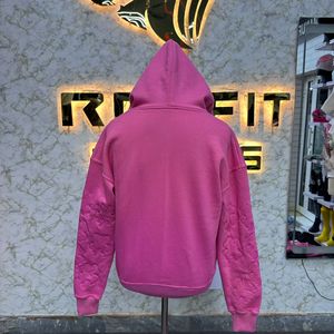 เสื้อฮู้ดแบบมีซิปสำหรับผู้ชายเสื้อมีฮู้ดพิมพ์ลายจากโรงงานแฟชั่นที่กำลังเป็นที่นิยม - Product Image 6