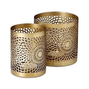 Décoration de table pour la maison, porte-bougie multifonctionnel, support à bougies blanc avec revêtement en poudre, style occidental, porte-bougie à 5 bras - Product Image 4