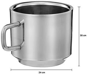 Tasse à café moderne et luxueuse de qualité assurée, offrant une température de boisson constante sans surchauffer l'extérieur. - Product Image 4