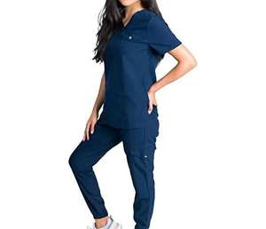 Uniforme d'infirmière de qualité supérieure en gros / Ensemble de blouses médicales d'été / Blouses d'hôpital pour infirmière - Product Image 3