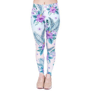 Leggings de Yoga sans couture taille haute pour femmes respirant entraînement Fitness nouvelle couleur unie personnalisable OEM Style décontracté - Product Image 4