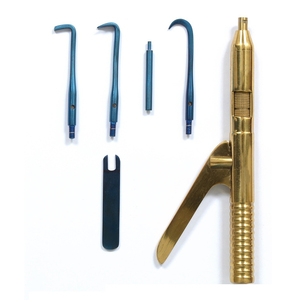 Nouveau manuel dentaire couronne ponts dissolvant pistolet ensemble Instruments chirurgicaux en acier inoxydable certifié CE outils de dentiste - Product Image 2