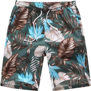 Pantalones cortos de baño de secado rápido con estampado de algodón 100% personalizado para hombre, cintura elástica, tallas XS XXL, patrón sólido, Logo, verano, playa, antiarrugas - Product Image 2