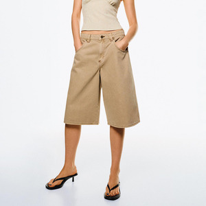 Pantalones cortos de mezclilla informales para hombres y mujeres: ideales para verano, Playa o actividades al aire libre con un ajuste cómodo y relajado - Product Image 5