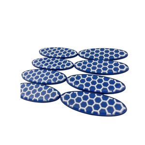 Custom <b>PVC</b> Rubber Patch | 3D Hexagon Pattern Waterproof Clog Charm Label for Shoes <b>Clothes</b> & Bags (Viet Nam) - Product Image 6
