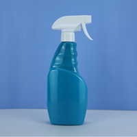 Conception personnalisée 400ml 500ml PET vide flacon pulvérisateur en verre bouchon de pulvérisation écologique pour l'emballage de bouteille de gradation d'appareils ménagers