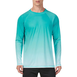 Camiseta de gimnasio personalizada con logotipo de compresión para hombre, camiseta de manga corta de secado rápido para entrenamiento físico, ropa deportiva para culturismo - Product Image 4