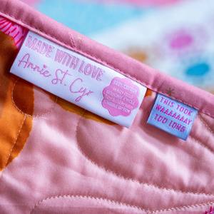 Etiquetas de marca de ropa con logotipo personalizado directo de fábrica, etiquetas de ropa tejidas de poliéster al por mayor para ropa - Product Image 5