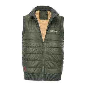 Chaleco calentador de cuerpo para hombre, calentador de cuerpo aislado, chaleco personalizado para hombre, elegante sin mangas - Product Image 1