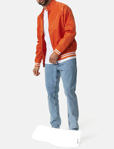 Event-Ready Satin Varsity Jacket OEM Bomber personalizado Estilo de béisbol con logotipo personalizado para pedidos grupales Varsity Jacket - Product Image 2