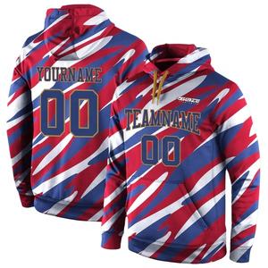 Sudaderas con capucha de sublimación Nuevas tendencias Equipo de fútbol Sudaderas deportivas Impresión 3D Personalizar Poliéster Hombre Sudaderas deportivas Sudaderas con capucha del equipo - Product Image 6