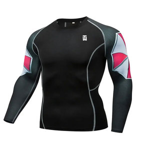Rashguard de MMA para Hombre de Alta Calidad, Manga Larga, Transpirable, Material de Spandex/Poliéster, Último Diseño para Entrenamiento - TIMELY WEARS - Product Image 2