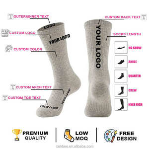 Chaussettes de sport tendance à faible MOQ, antibactériennes et antidérapantes pour un confort ultime, en coton. Dynamisez votre entreprise avec Xozewear. - Product Image 4