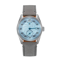 Montre mécanique automatique classique de haute qualité Sugess, livraison gratuite, 5 ATM, acier inoxydable ST1721, vintage, pour homme, en vente