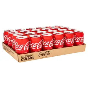 Coca Cola 330ml x 24 kutular | Coca-Cola 1.5 litre 500ml 20oz şişeler orijinal klasik kok alkolsüz içecekler