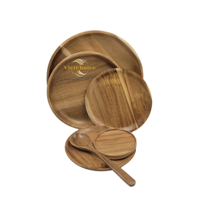 Assiettes en bois en gros, vaisselle écologique pour les acheteurs mondiaux - Product Image 6