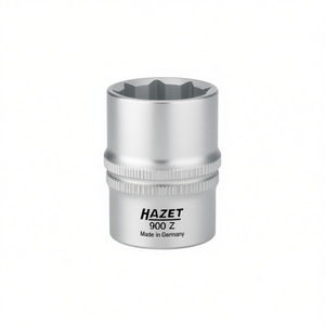 Hazet 1/2'' <b>12</b>-<b>Point</b> Square <b>Socket</b> with Traction Profile and Knurling - Product Image 2