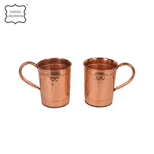 100% tasses en cuivre pur pour Moscou Mule produit en métal fait à la main de haute qualité prix de gros fabrication - Product Image 6