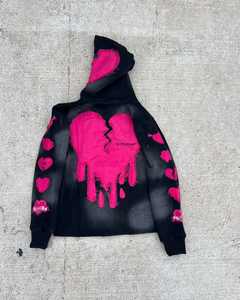 Puff Print Logotipo personalizado Pantalones de chándal acampanados de alta calidad y conjunto de Sudadera con capucha Traje deportivo Trajes de chándal Pantalones Conjunto de dos piezas Pista de jogging - Product Image 1