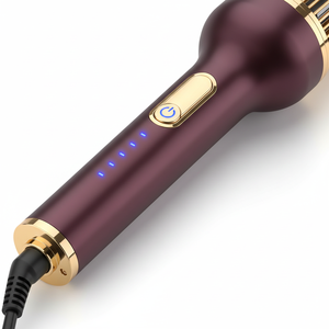 Rizador de Pelo Profesional de Cerámica PTC con LED y Barril Giratorio para Uso Doméstico y Hotelero - Product Image 2