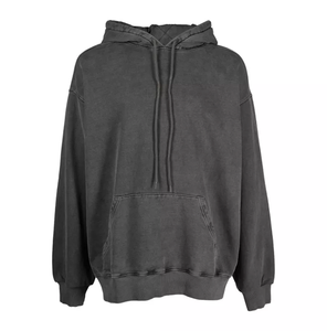 Sweats à capuche pour hommes brodés 100% coton, coupe ample, vêtements décontractés d'hiver, tissu doux, styles tendance, vente en gros en vrac, prix bas - Product Image 1