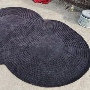 Black color <b>Hand</b> <b>Tufted</b> <b>Rugs</b> for Modern <b>Hand</b> <b>Tufted</b> Carpets <b>Hand</b> <b>Tufted</b> Wool <b>Rugs</b> for Living Room Carpet <b>Rug</b> Mat bulk price - Product Image 4