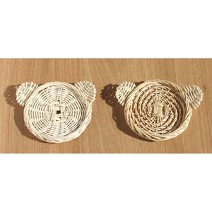 Posavasos de ratán de mimbre más populares Posavasos de ratán creativos Taza de té hecha a mano Calidad estándar Posavasos hecho a mano Hierba de mar - Product Image 4