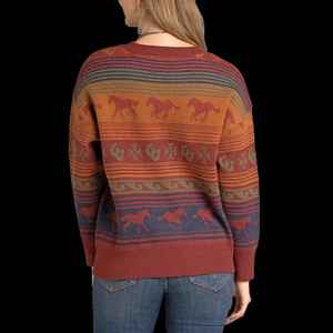 Nouveau Sublimation Logo personnalisé Sweat femme dans un style différent Sweatshirts en coton personnalisés sans capuche trucs confortables - Product Image 4