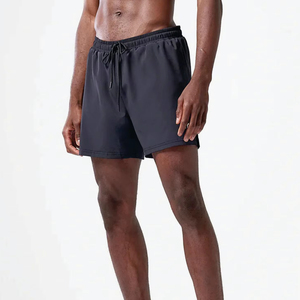 Pantalones cortos de gimnasio para hombre, ligeros, con cierre de cordón, logotipo personalizado, transpirables, para correr y entrenar - Product Image 6