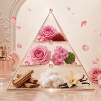 Rose Long Lasting Arabic Style Eau De Parfum untuk Wanita Floral Spray 50 mL Private Label Parfum Pengantin Grosir Massal
