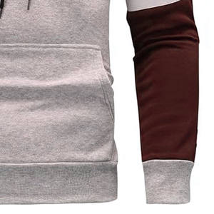 Sudaderas con capucha de lana de algodón, jerséis de estilo personalizado con bordado y técnicas teñidas Lisas para Sudadera con capucha de invierno para hombre - Product Image 6