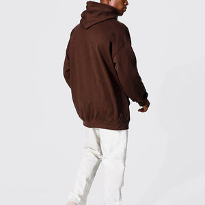 Elegante Jersey de algodón 100% para hombre y mujer, Sudadera con capucha, cuello personalizado con apliques bordados, técnica cálida para uso en invierno - Product Image 4