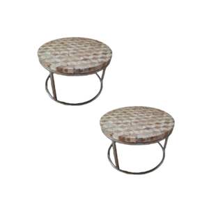 Meilleure qualité 3D SS Table en bois Design indonésien classique moderne pour hôtels en plein air salon chambre hôpital/salle à manger utilisation - Product Image 1